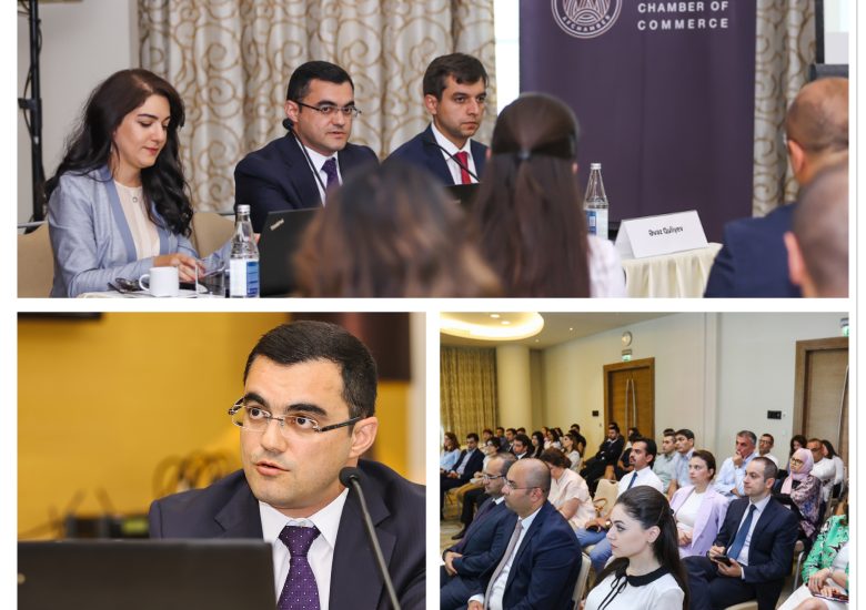 Le Comité des Impôts, Du Droit Et Des Finance de L’AF Chamber a Lancé Un Événement Sur Le Sujet « Amendements Proposés Au Code Fiscal De La République d’Azerbaïdjan » Avec La Participation de Nicat Imanov, Chef Du Département Principal De La Politique Fiscale Au Service Fiscal De L’État