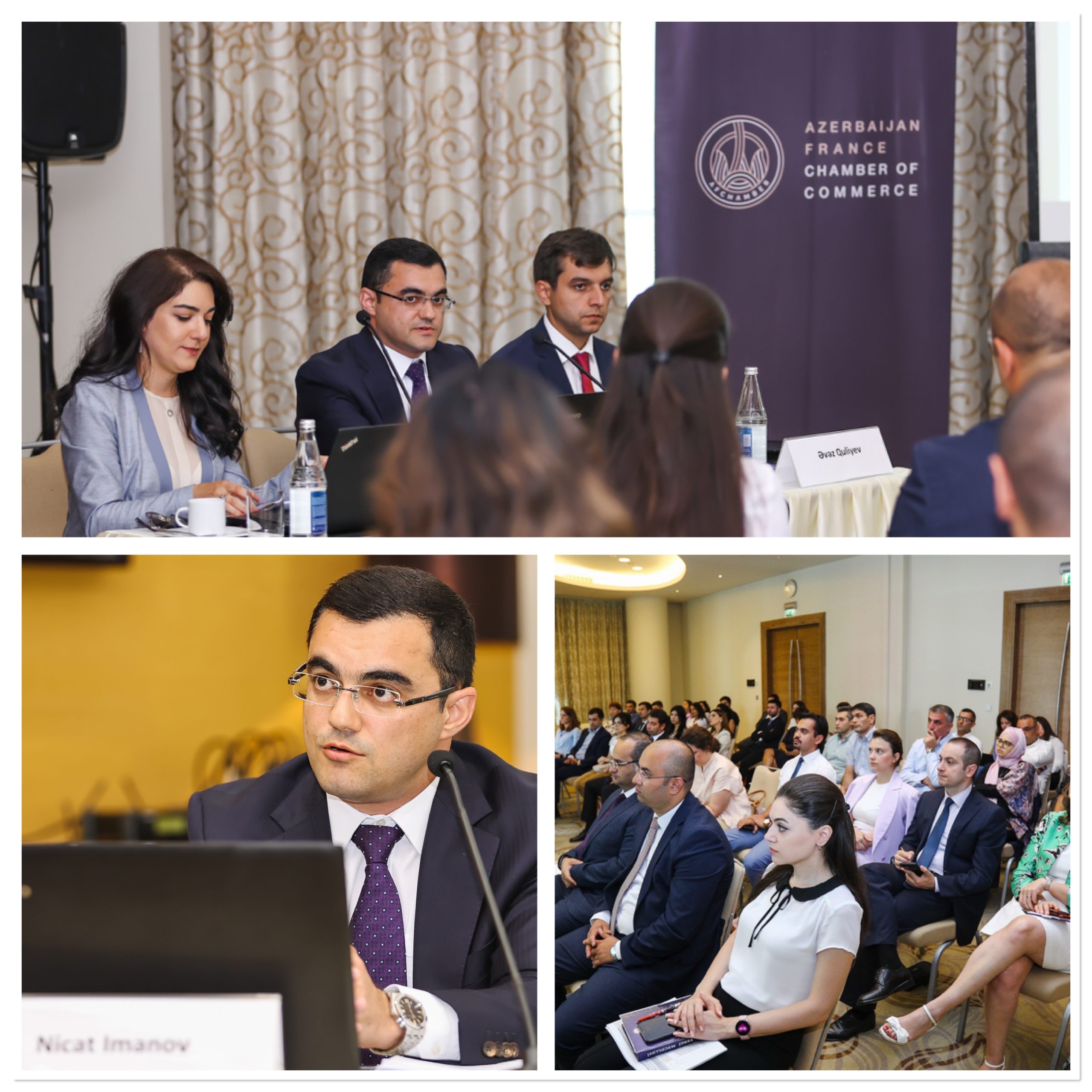 AFchamber Tax, Legal, and Finance Committee launched an event on “Proposed amendments to the Tax Code of the Republic of Azerbaijan” with the participation of Nicat Imanov, Chief of the Main Department of Tax Policy at the State Tax Service.