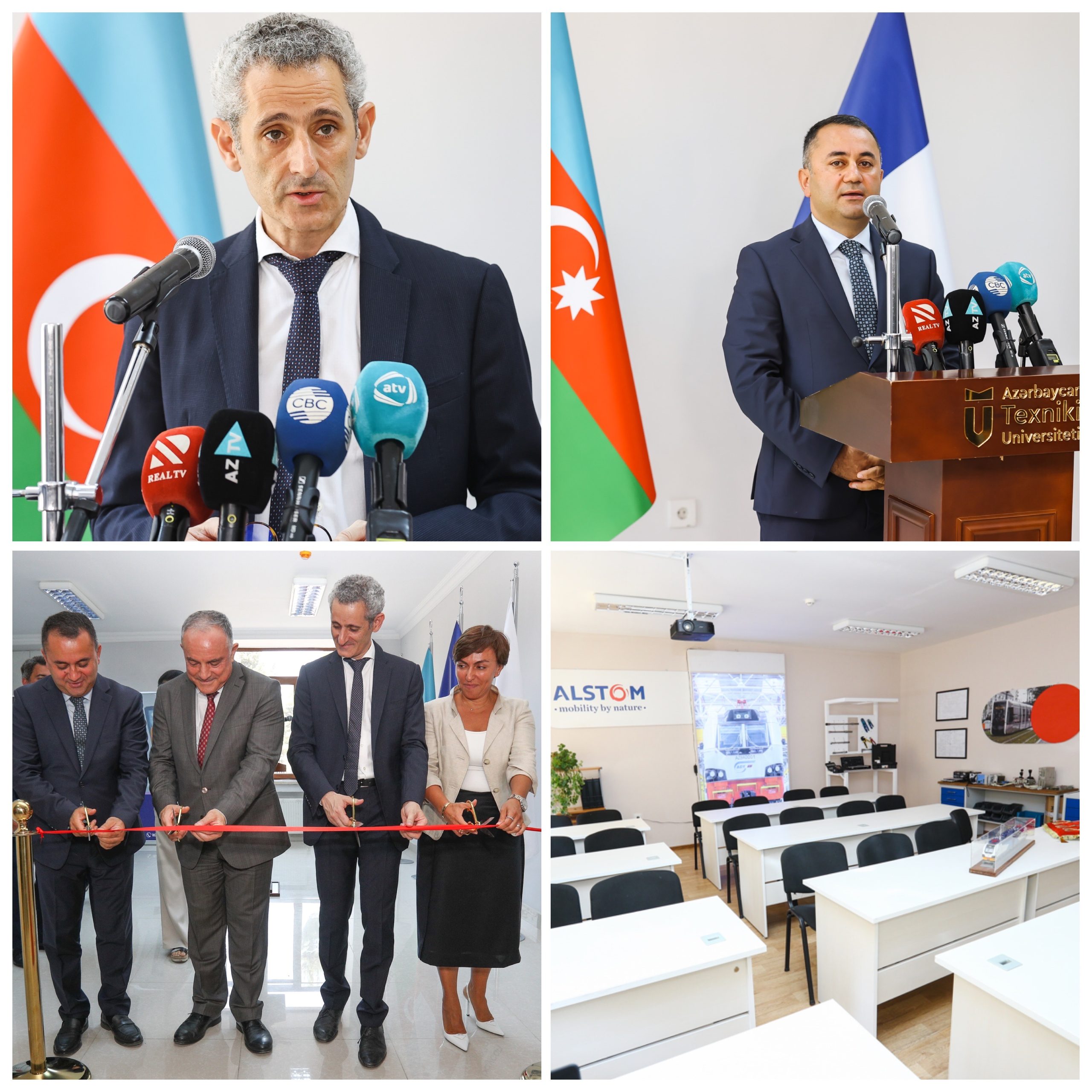 Le 19 juillet 2022, l’entreprise membre de l’AF Chamber Alstom Transport a inauguré le Centre de Formation Ferroviaire de l’Alstom à l’Université technique d’Azerbaïdjan.