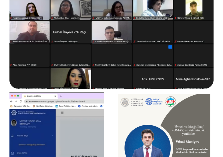 Le comité des ressources humaines et de la réglementation du travail d&rsquo;AFchamber a organisé un événement en ligne sur les innovations dans le sous-système « Travail et emploi » (ƏMAS)