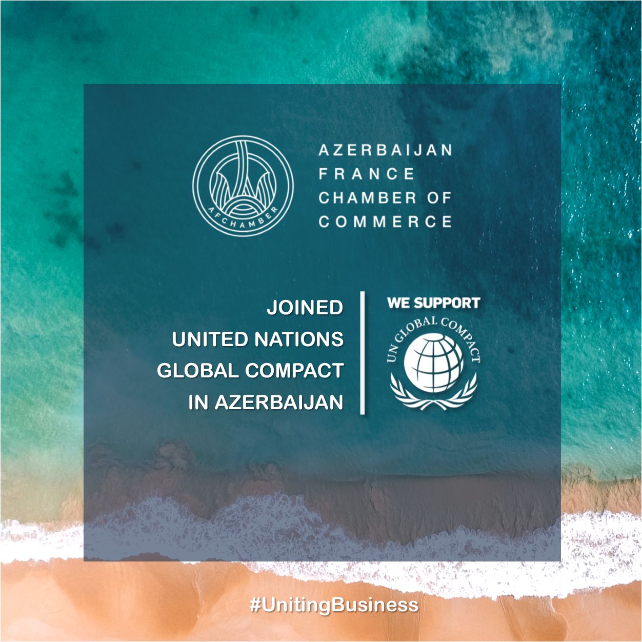 AFchamber est devenu membre du Pacte mondial des Nations unies en Azerbaïdjan.