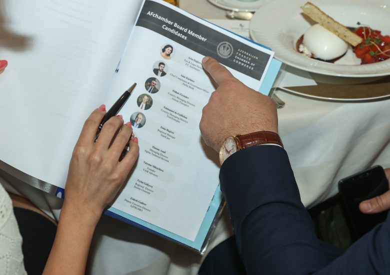 La Chambre de Commerce et d&rsquo;Industrie Azerbaïdjan-France a tenu une réunion générale.