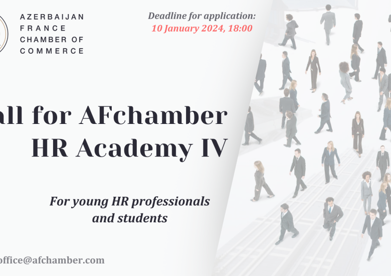 Appel à candidatures pour l&rsquo;Académie RH AFchamber désormais ouvert !