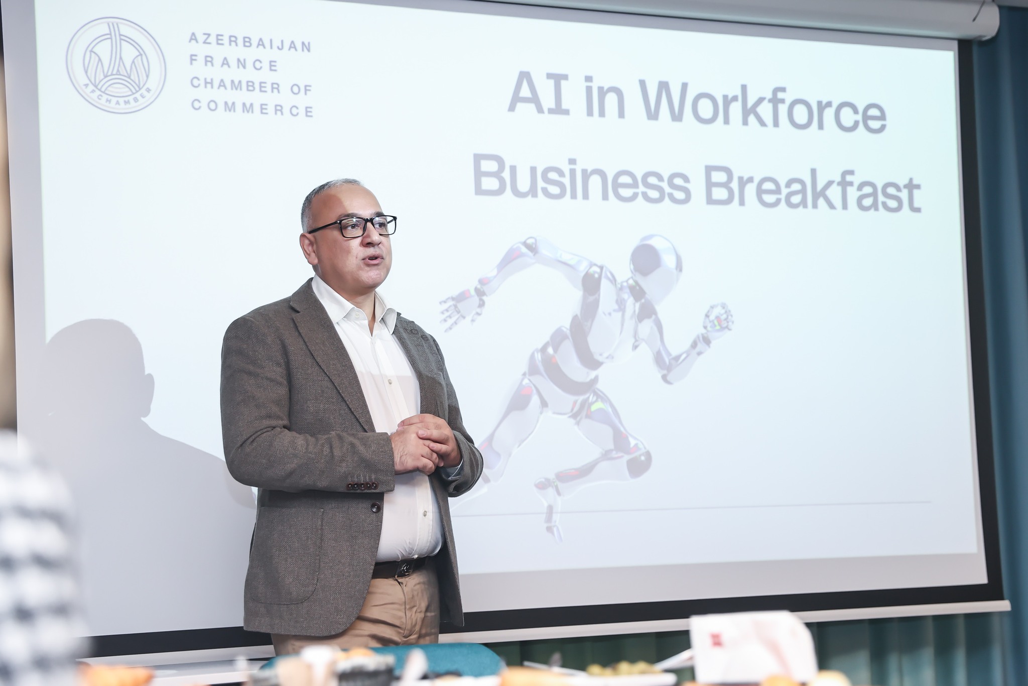 AFchamber Human and Education Committee Held Business Breakfast on “AI in the Workforce: Case Studies from Azerbaijan”